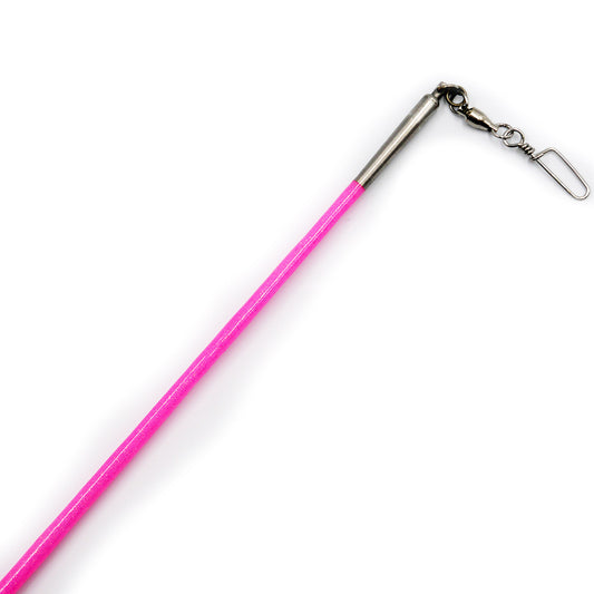 Gymnastics ribbon stick with glitter