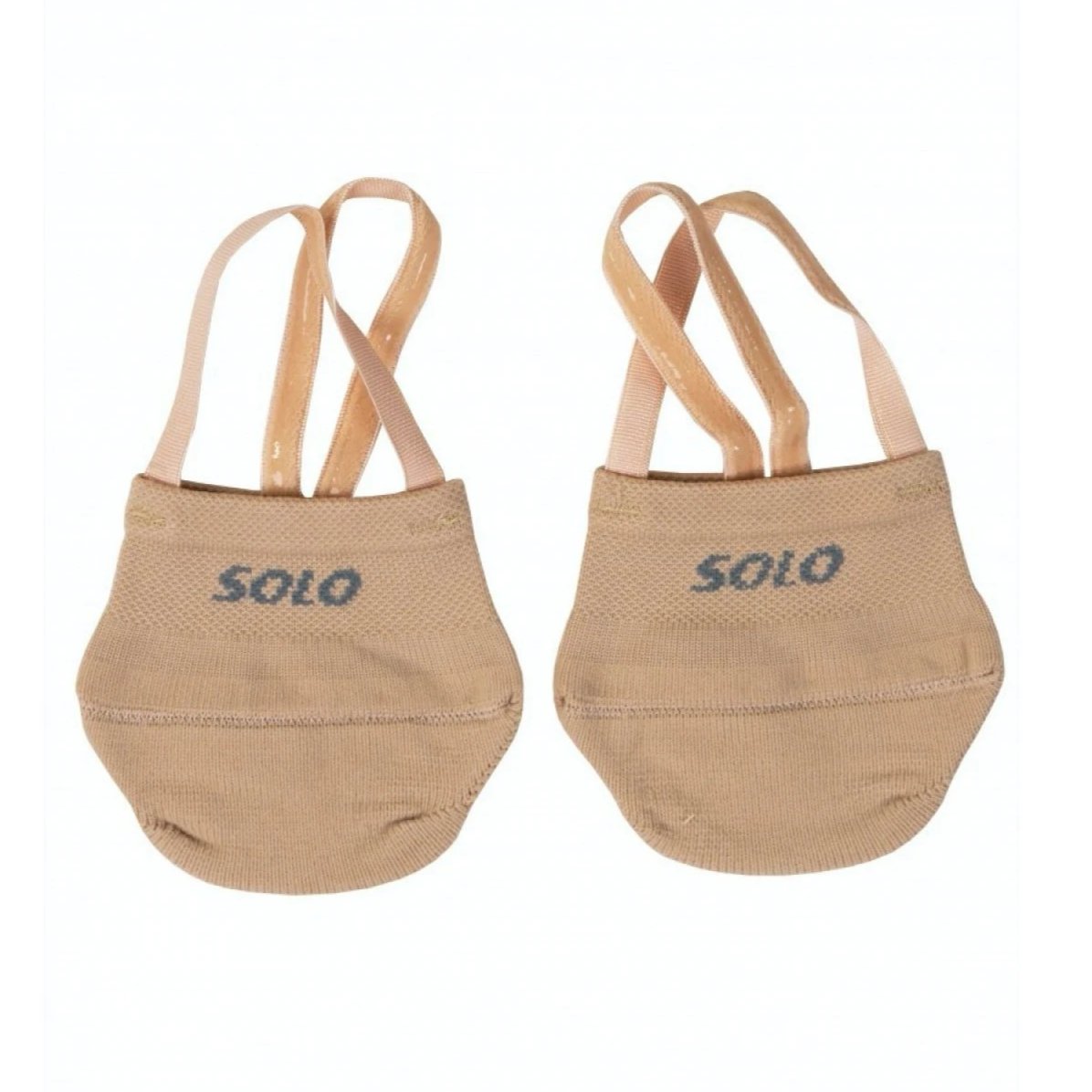 Textile half-shoes for Gymnastics