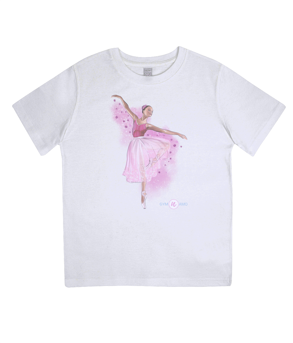 T-Shirt with Dancer Print