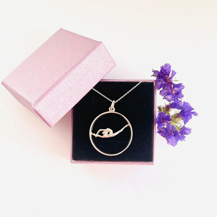 Silver Necklace with Pearl 